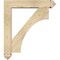 Ekena Millwork Westlake Arts and Crafts Rough Sawn Bracket w/ Offset Brace, Douglas Fir, 6"W x 28"D x 32"H BKT0604X28X32WTL03RDF - alternate 3